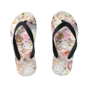 Flower Bouquet Kid's Flip Flops