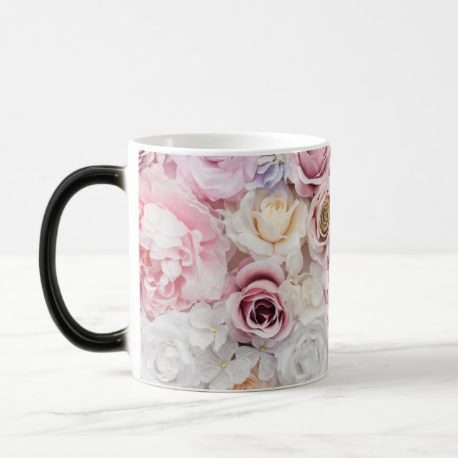 Flower Bouquet  Magic Mug (Left)