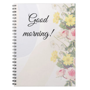 flower bouquet  notebook