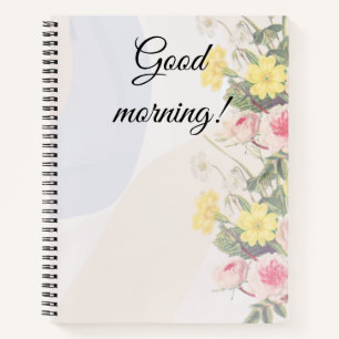 flower bouquet  notebook