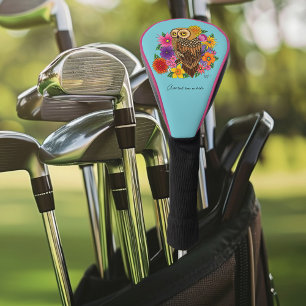 Flower Bouquet Owl Golf Head Cover