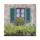 Flower box on window