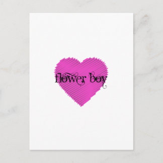 Flower Boy Postcard