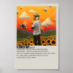 FLOWER BOY POSTER
