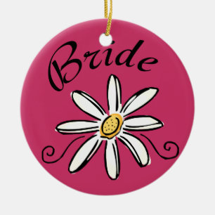 Flower Bride Ceramic Tree Decoration