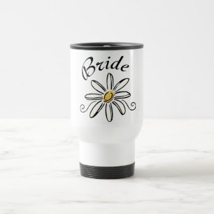 Flower Bride Travel Mug