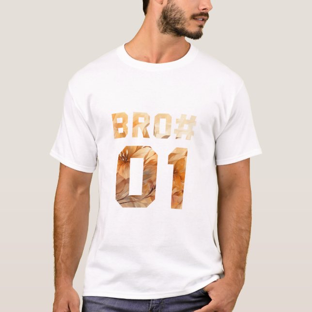 Flower Bro 01 T-Shirt (Front)
