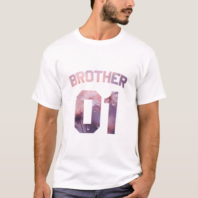 Flower Brother 01 T-Shirt (Front)