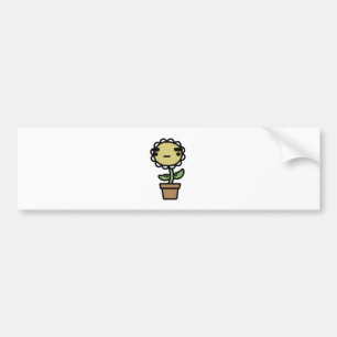 Flower Bumper Sticker