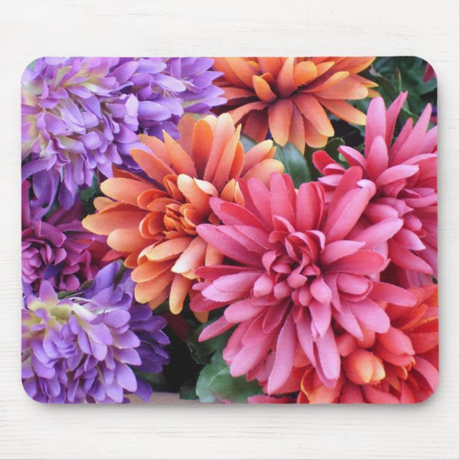 Flower Bursts Mouse Mat (Front)