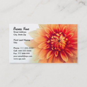 Flower Business Card Template