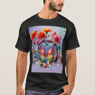 Flower Butterfly T-Shirt