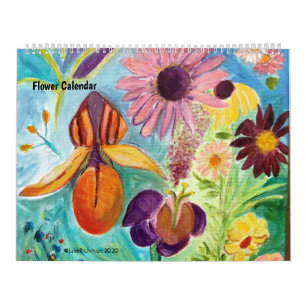 Flower Calendar of Original Drawings