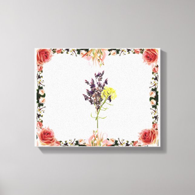 Flower Canvas Print (Front)