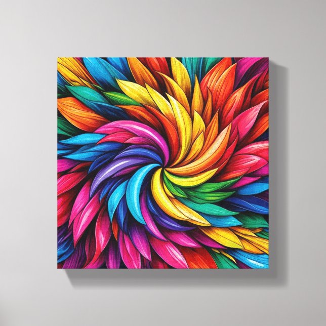 flower canvas print (Front)