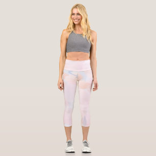 Flower Capri Leggings