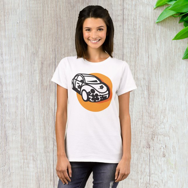 Flower Car T-Shirt (Creator Uploaded)