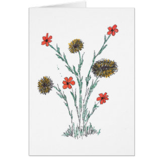 Flower Card