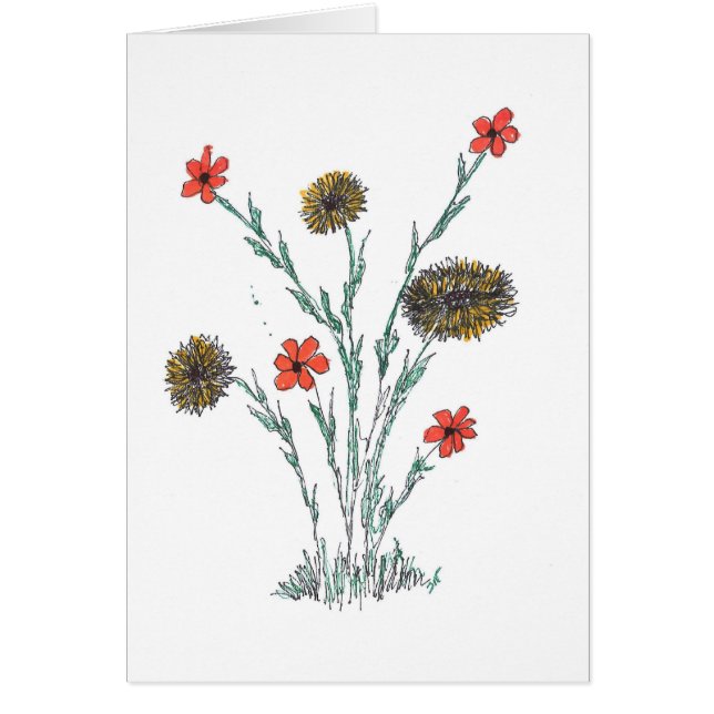 Flower Card (Front)