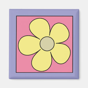 Flower Cartoon Fridge Magnet