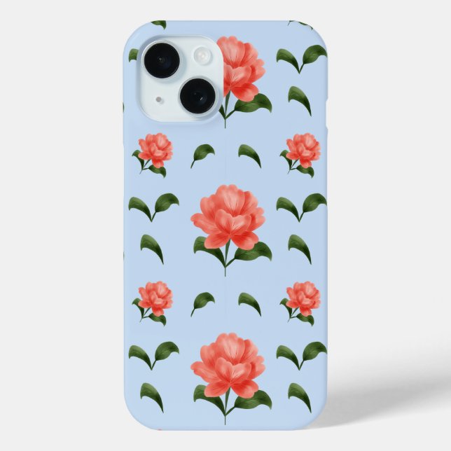 Flower case phone (Back)