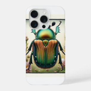 Flower chafer beetle 131024IREF219 - Watercolor iPhone 15 Pro Case