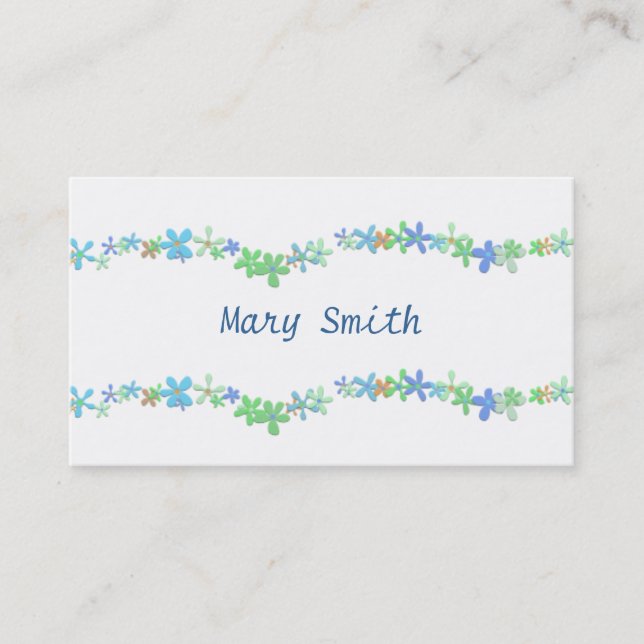 Flower Chain Business Card (Front)