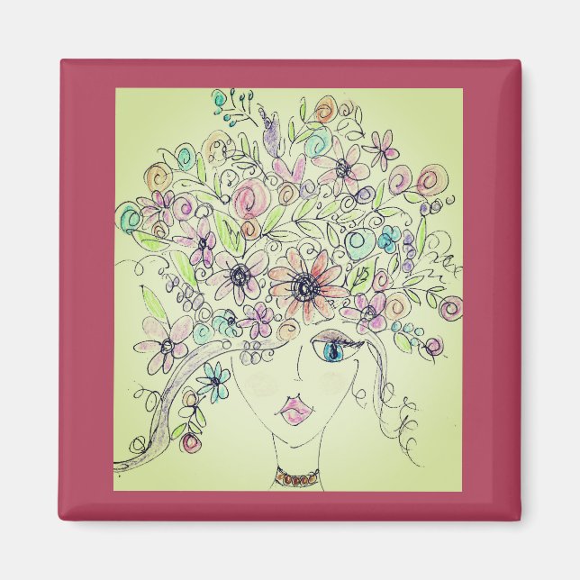 flower child magnet (Front)