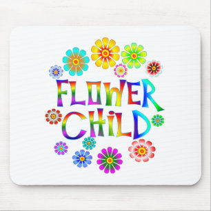 FLOWER CHILD MOUSE MAT