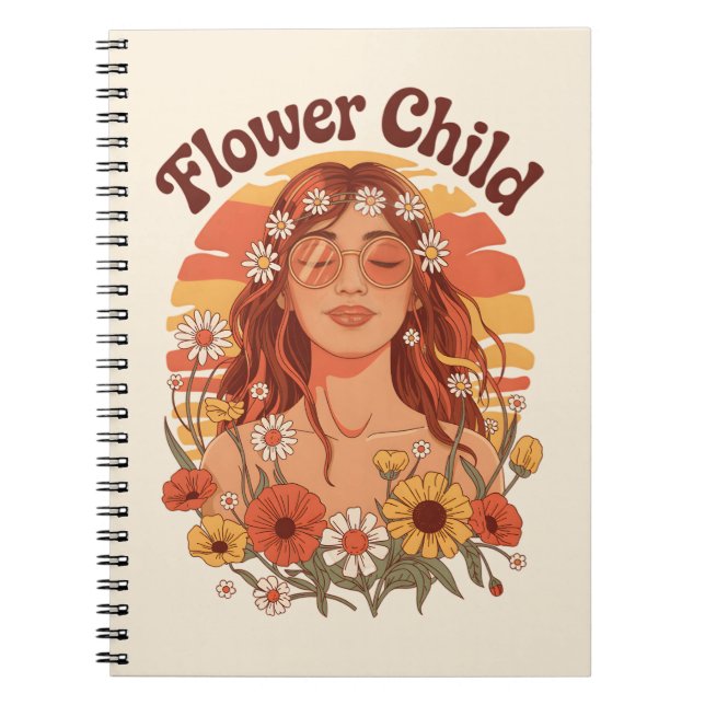 Flower Child Notebook (Front)