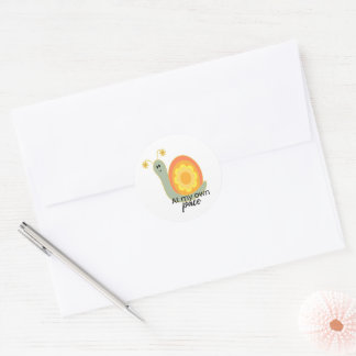 Flower Child Snail Laptop Decal Sticker