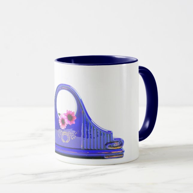 Flower Clock Mug (Front Right)