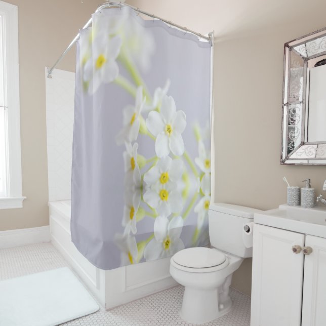 flower close up shower curtain (In Situ)