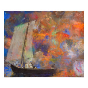 Flower Clouds by Odilon Redon Photo Print