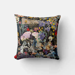 Flower Collage Cushion