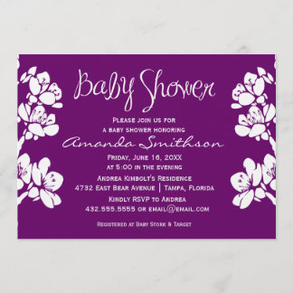 Flower Collection | Baby Shower | Invitation