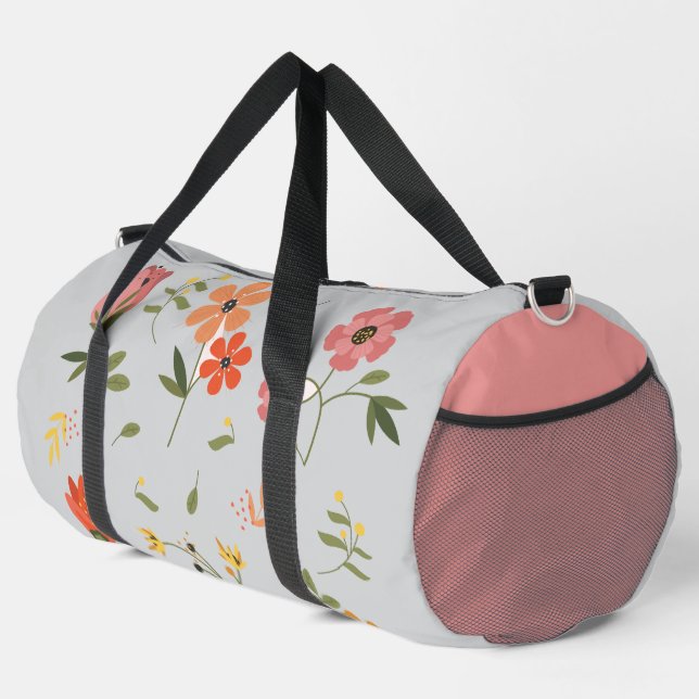 flower collection duffle bag (Right Corner)