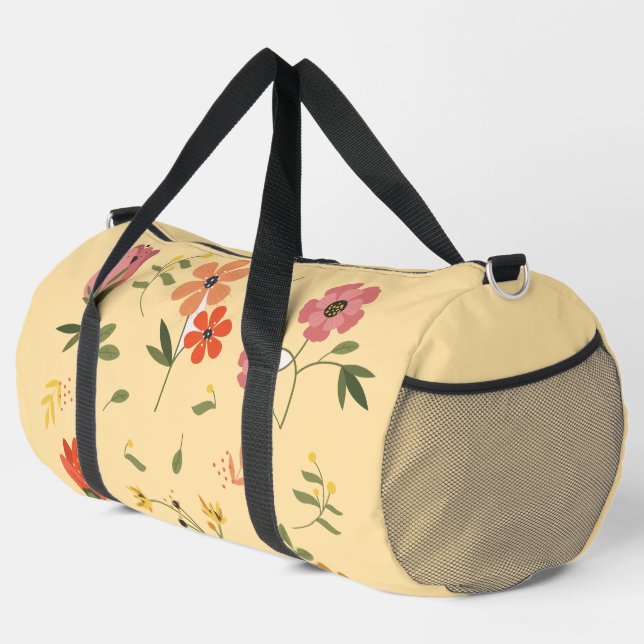 flower collection duffle bag (Right Corner)