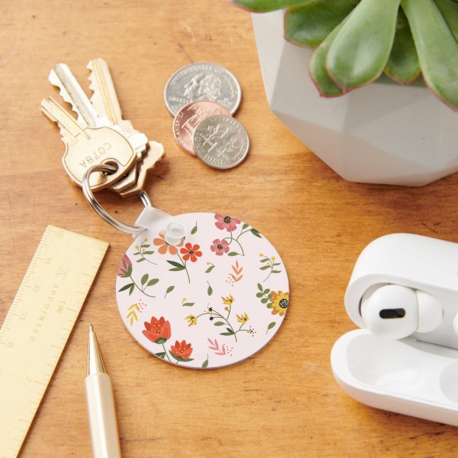 flower collection key ring (Desk)