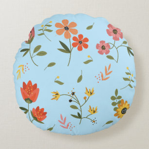 flower collection  round cushion