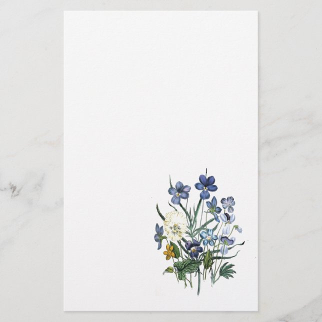 Flower Collection Stationery (Front)