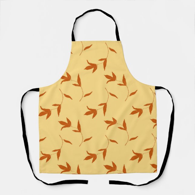 Flower Coloring Page Apron (Front)