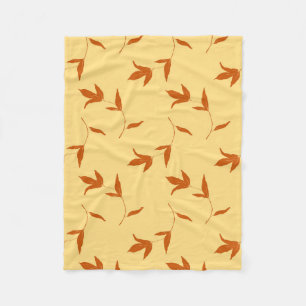 Flower Coloring Page Fleece Blanket
