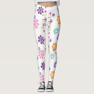 Flower Colourful Trending Design Leggings
