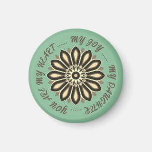 FLOWER COLOURFULL GIFT FOR MOM DAD SISTER SON BOSS MAGNET