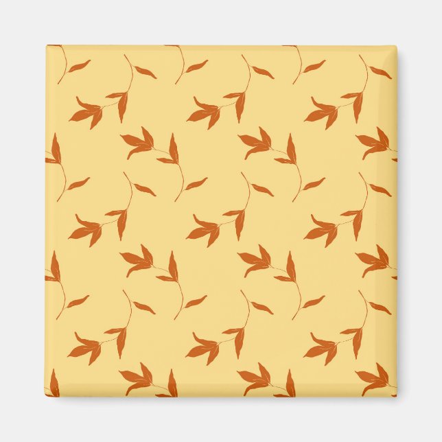 Flower Colouring Page Magnet (Front)
