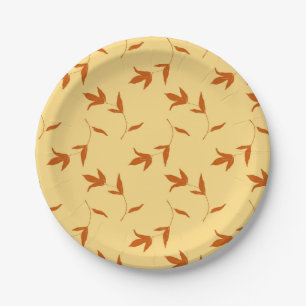 Flower Colouring Page Paper Plate