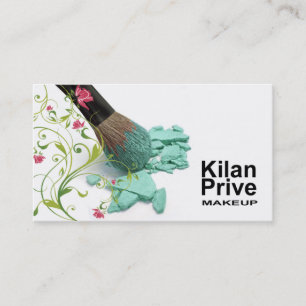 "Flower Cosmetics" - Makeup Artist, Cosmetologist Business Card