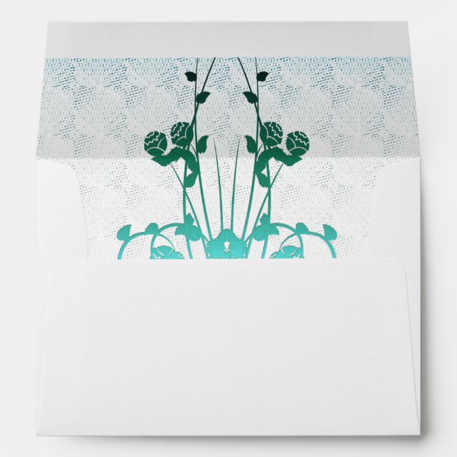 Flower Cross Envelope (Back (Bottom))