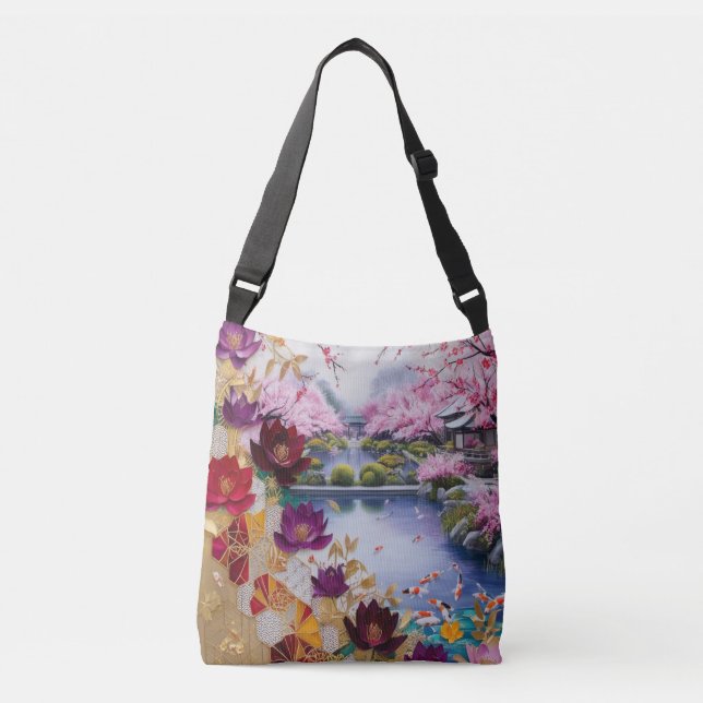 FLOWER CROSSBODY BAG (Front)